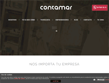 Tablet Screenshot of contamar.es