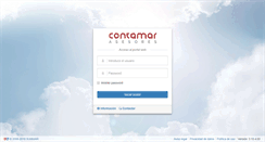 Desktop Screenshot of clientes.contamar.com