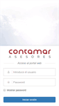 Mobile Screenshot of clientes.contamar.com